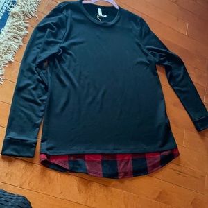 Pink blush maternity tunic